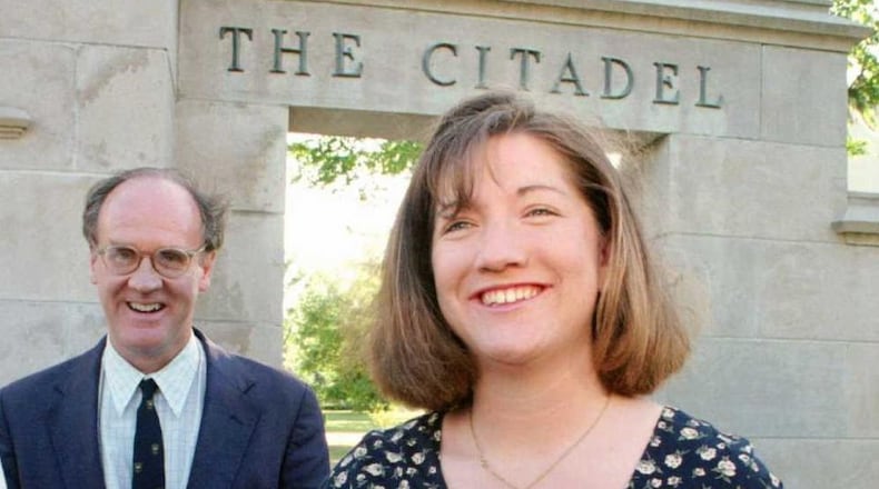 Shannon Faulkner, shown in a file photo, made history at The Citadel. She will return Saturday during a symposium on the late author Pat Conroy. WADE SPEES / POST COURIER, VIA AP