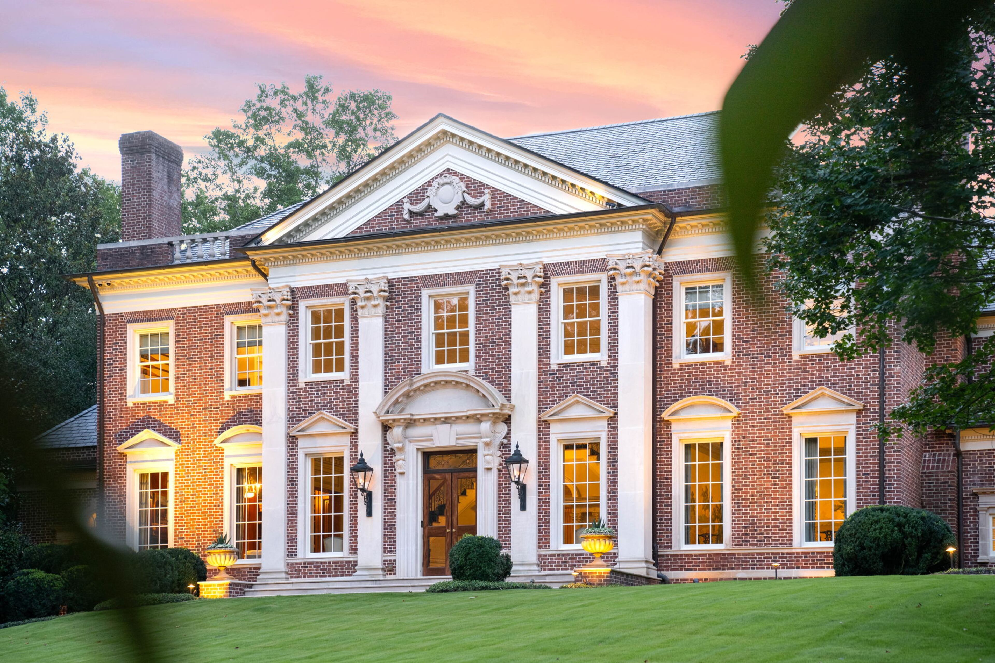 Sold for $12,865,000, the Buckhead property features over 14,000 square feet of living space in the main house alone.