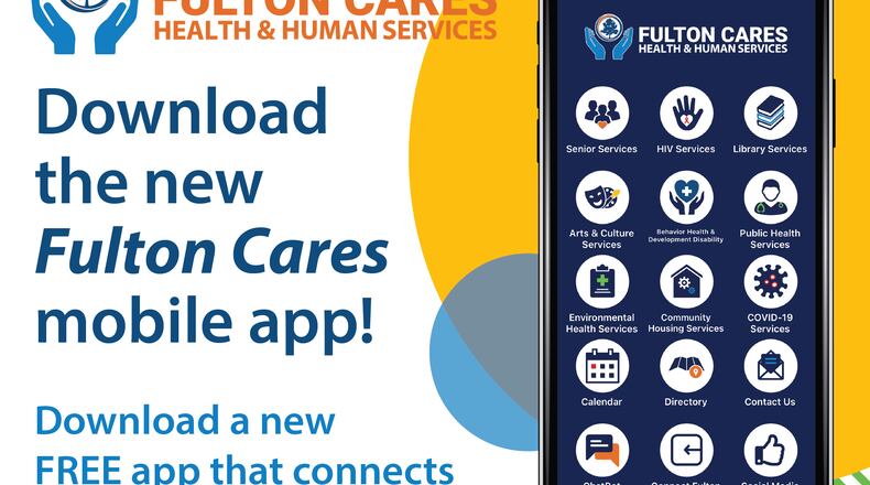 Fulton County unveiled a new app April 21, 2022. (Courtesy of Fulton County Government)