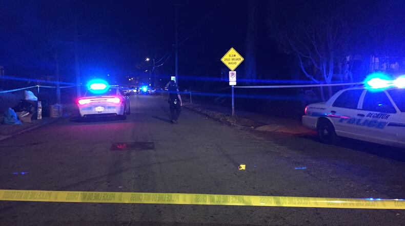 A man was shot and robbed Wednesday night in Decatur. (Credit: Channel 2 Action News)