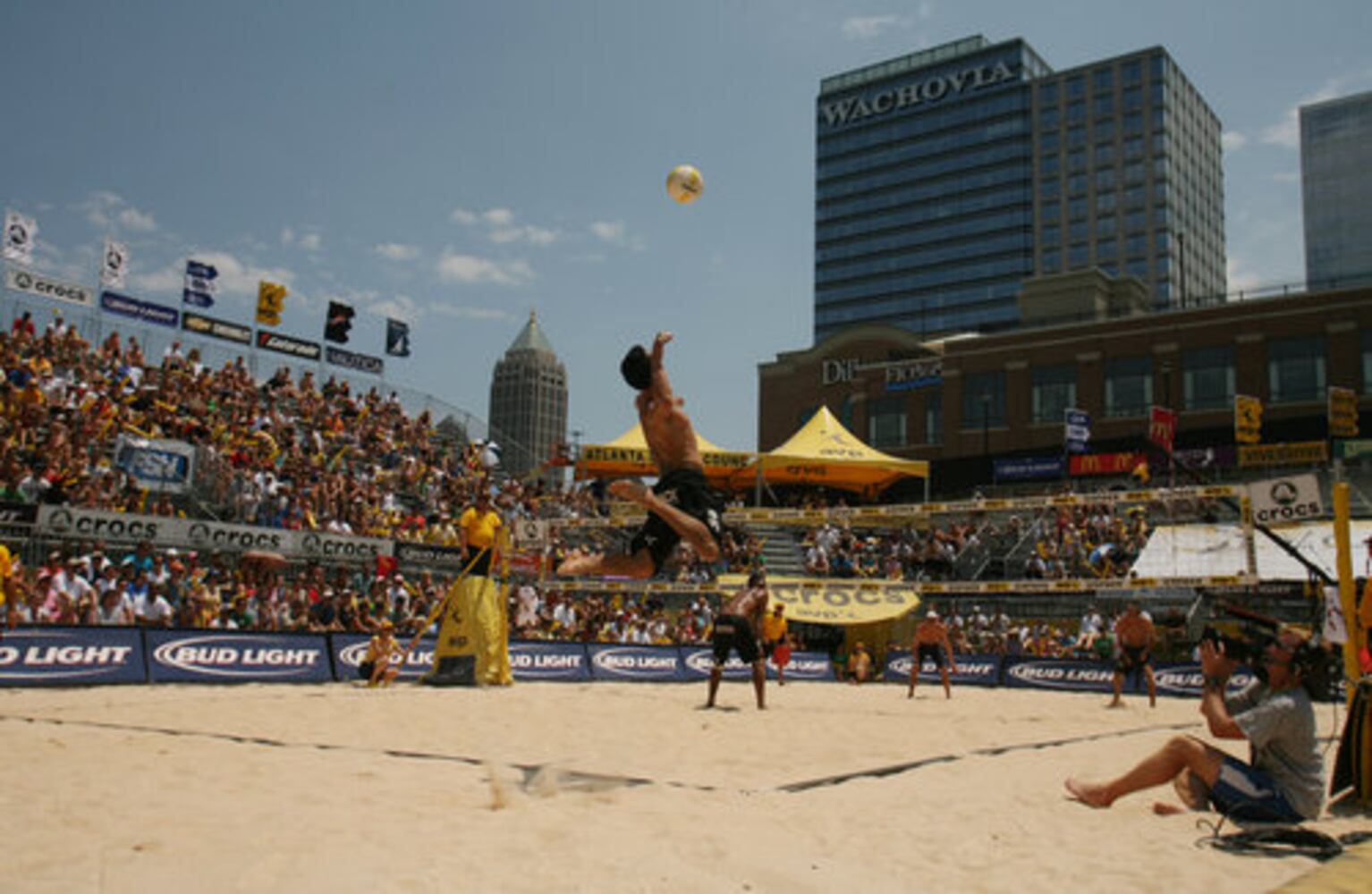 Beach volleyball in Atlanta