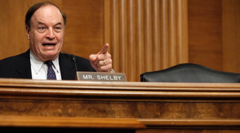 U.S. Sen. Richard Shelby said he voted for a write-in candidate for Tuesday's special election in Alabama.