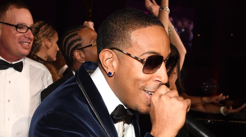 NEW YORK, NY - OCTOBER 20: Ludacris performs on stage at Angel Ball 2014 hosted by Gabrielle's Angel Foundation at Cipriani Wall Street on October 20, 2014 in New York City. (Photo by Jamie McCarthy/Getty Images for Gabrielle's Angel Foundation) Ludacris, performing at a charity event in New York last month. Photo: Getty Images