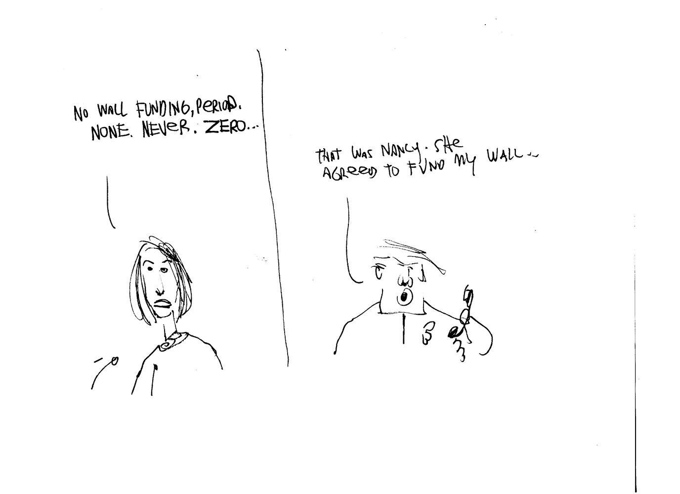 Mike Luckovich finishes his Round File for January 2019