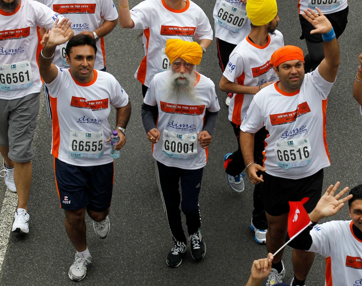 APTOPIX HONG KONG FAUJA SINGH