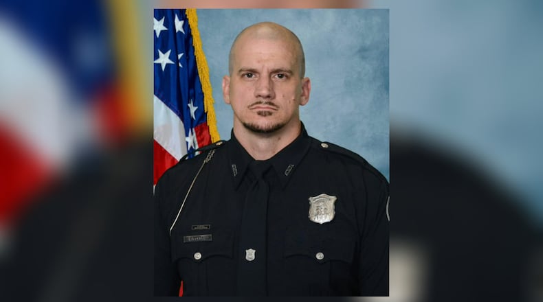 Atlanta police Officer Robert Golden was hit by a car driven by an alleged drunken driver.