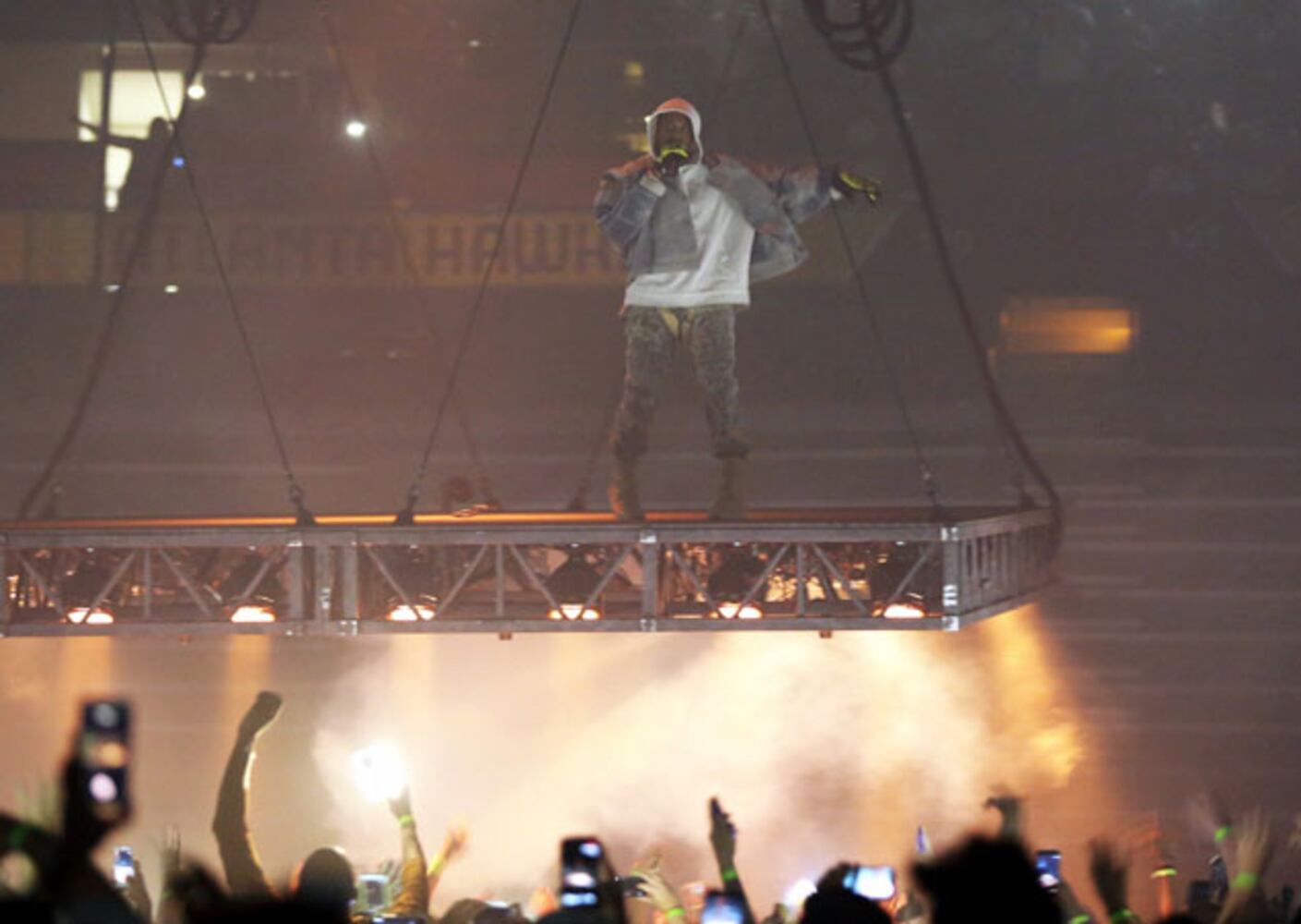 Kanye West plays Philips Arena