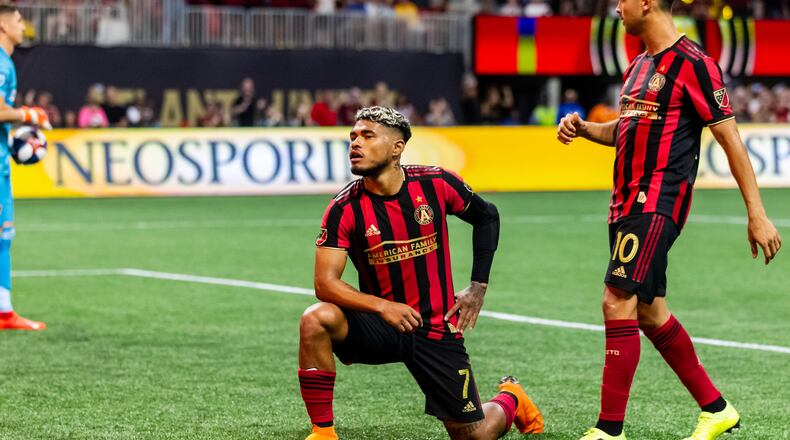 Images from the match between Atlanta United and L. A. Galaxy at Mercedes-Benz Stadium in Atlanta, Georgia on Saturday, August 03, 2019. (Photo by Karl L. Moore/Atlanta United)