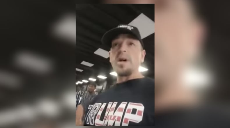 A Donald Trump supporter started filming when he was refused service at a vape shop in Tucker. The employee was fired.
