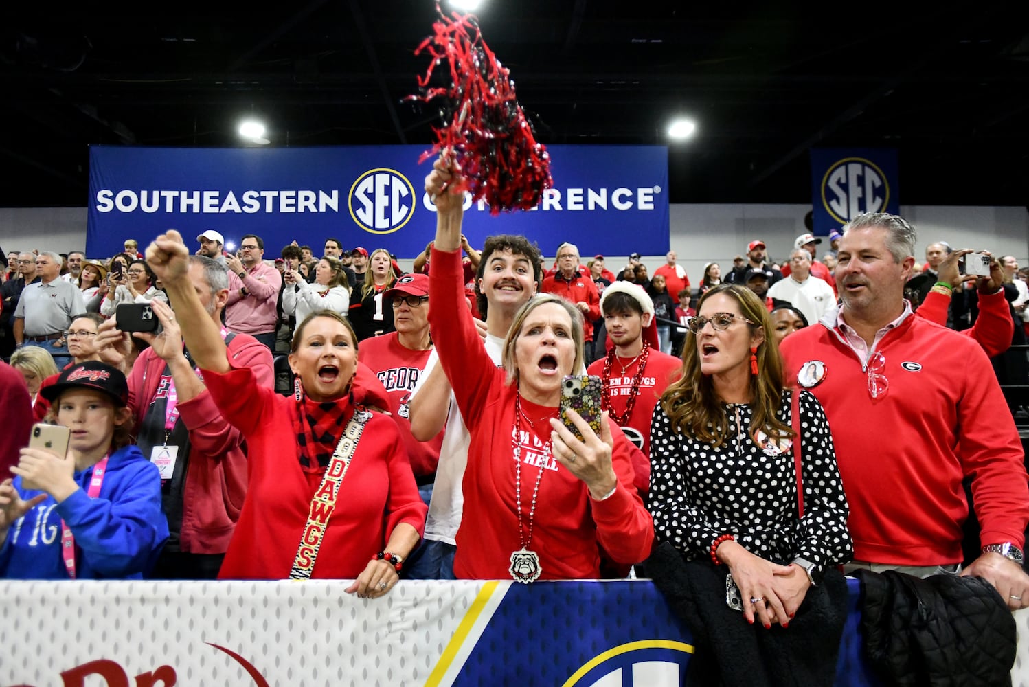 Alabama vs. UGA in the SEC championship game