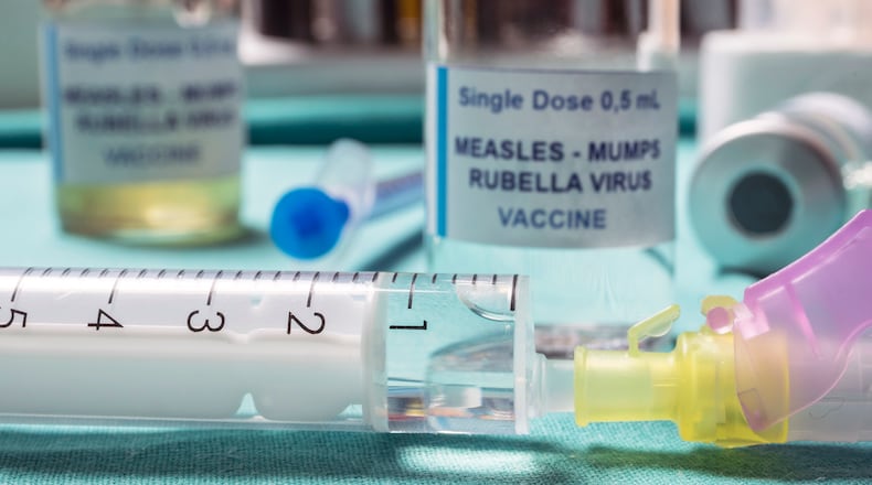 The rising number of unvaccinated Americans is making the country more vulnerable to measles, which was declared eliminated in the U.S. in 2000, according to the CDC. (Felipe Caparros Cruz/Dreamstime/TNS)