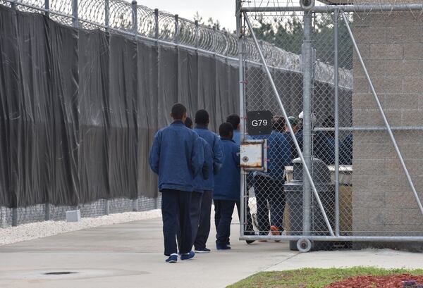 The Folkston ICE Processing Center can currently hold up to 1,100 detainees. That number would grow to nearly 3,000 under the county’s revised agreement with ICE. (Hyosub Shin/AJC)