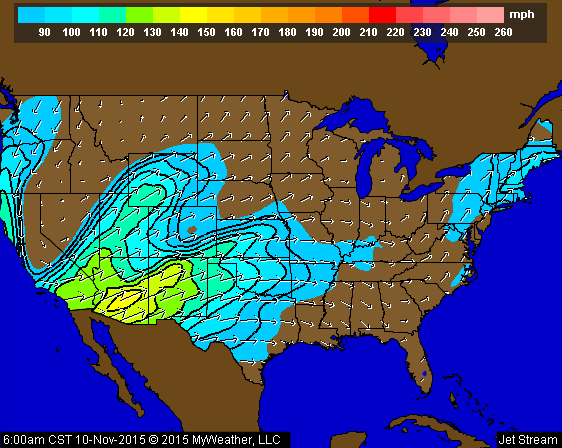 USA Jet Stream