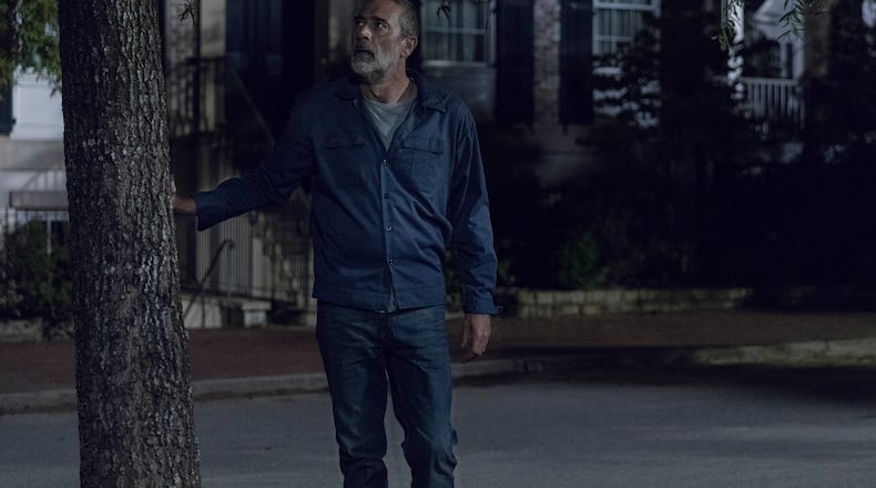 Jeffrey Dean Morgan as Negan - The Walking Dead _ Season 9, Episode 9 - Photo Credit: Jackson Lee Davis/AMC