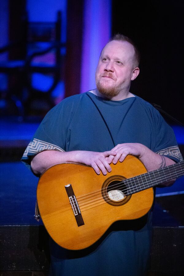 Andrew Houchins in "Pericles, Prince of Tyre." (Courtesy of Shakespeare Tavern Playhouse)