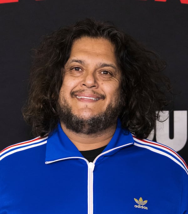 Felipe Esparza arrives at the premiere of Netflix's "You People" on Tuesday, January 17, 2023, at The Regency Theatre at Westwood Village in Los Angeles. (Photo by Willy Sanjuan/Invision/AP).