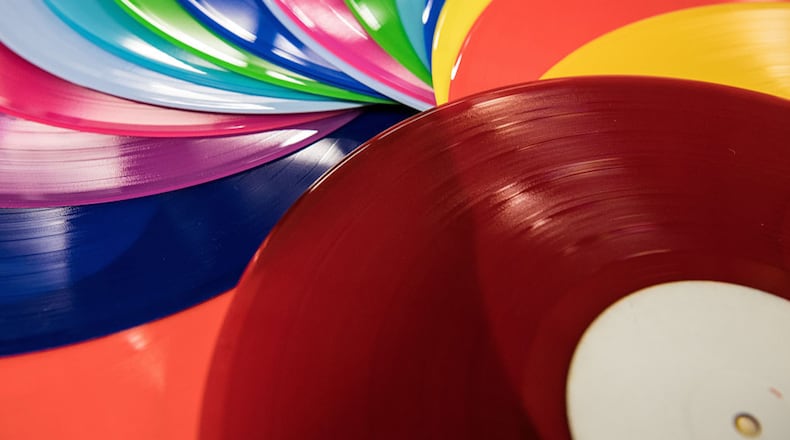 Colored vinyl records. (Photo: Chris J Ratcliffe/Getty Images)