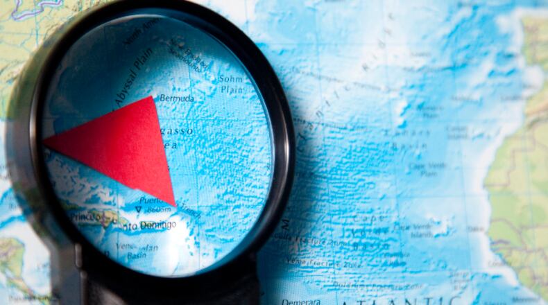 Bermuda Triangle (stock photo).