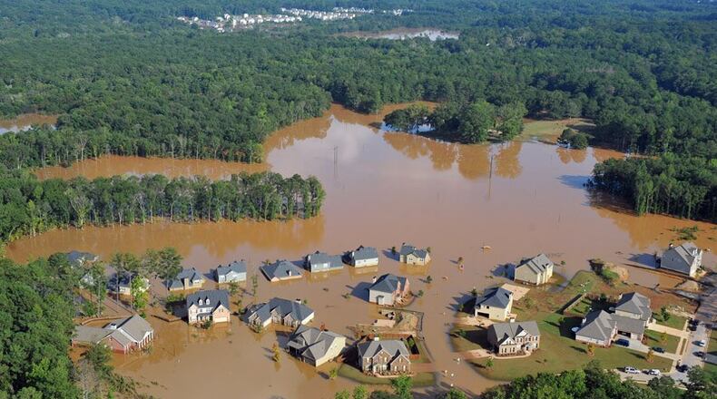DeKalb County participates in the FEMA National Flood Insurance prgram and offers residents information about flood hazards, preventin and mitigation. AJC file photo