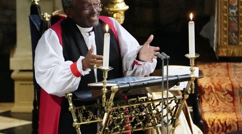 Rev. Bishop Michael Curry, primate of the Episcopal Church, infused Harry and Meghan's nuptials with a passion not usually seen at royal weddings.