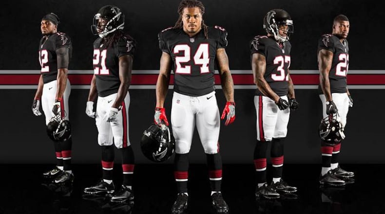 Falcons will wear throwbacks to the 1966 season this Sunday.