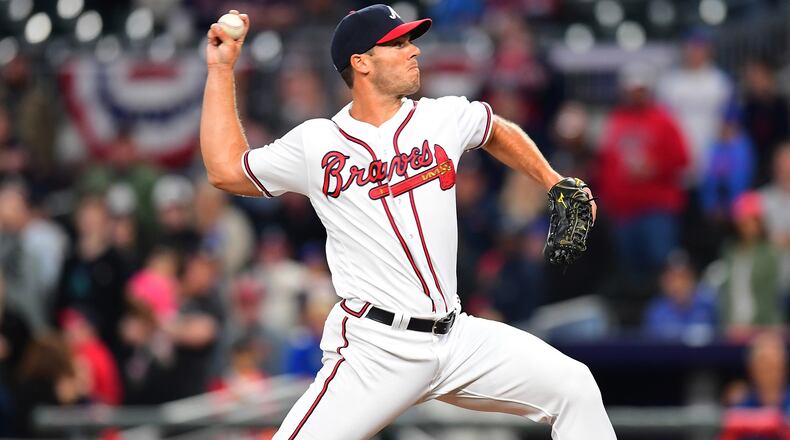 Josh Ravin is pictured in a March 31 game against the Phillies, before he went on the DL with a viral infection two days later. He was activated Friday and gave up two runs in the 12th inning to take the loss against the Mets. (Photo by Scott Cunningham/Getty Images)