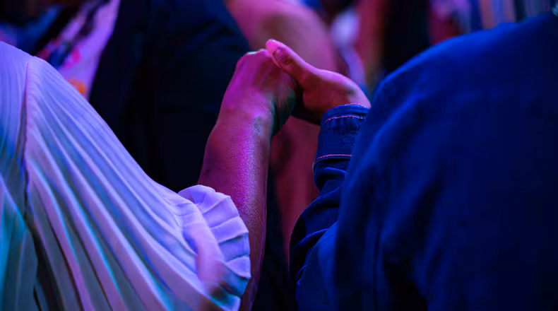 "People’s faith is dear to them, and I honor that. Religion is something completely different," writes Rev. Mashaun Simon. (File photo from Aug. 1, 2025, in Atlanta/Olivia Bowdoin for the AJC)