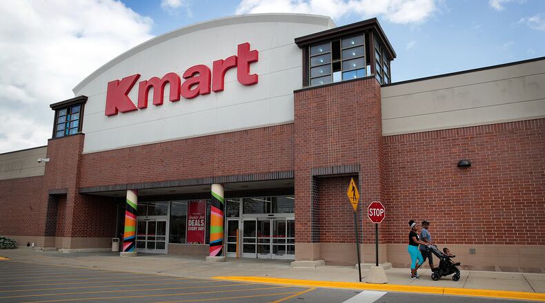 A Kmart manager is gaining attention for his emotional farewell during the last closing of a store in Washington County, Pennsylvania.