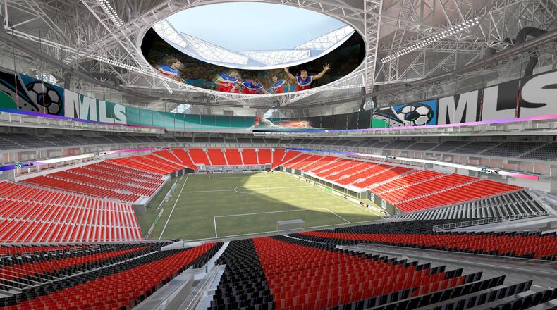 Atlanta’s MLS team will be one of several entities competing for attention in 2017. (Atlanta Falcons)