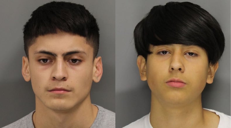 Kevin Mendez (left), Tony Montano