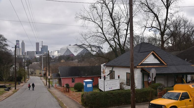 The Vine City neighborhood in Atlanta. HYOSUB SHIN / HSHIN@AJC.COM