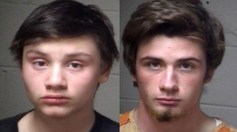 Kevin Patrick Miceli (left), Tristan Keith (Credit: Paulding County Sheriff’s Office)