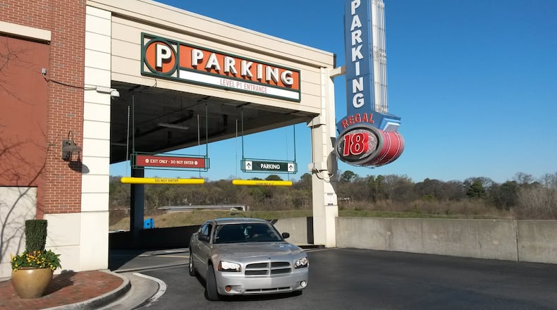 A parking garage similar to this one is coming to Northside Hospital. Duke Realty aims to complete it by December.