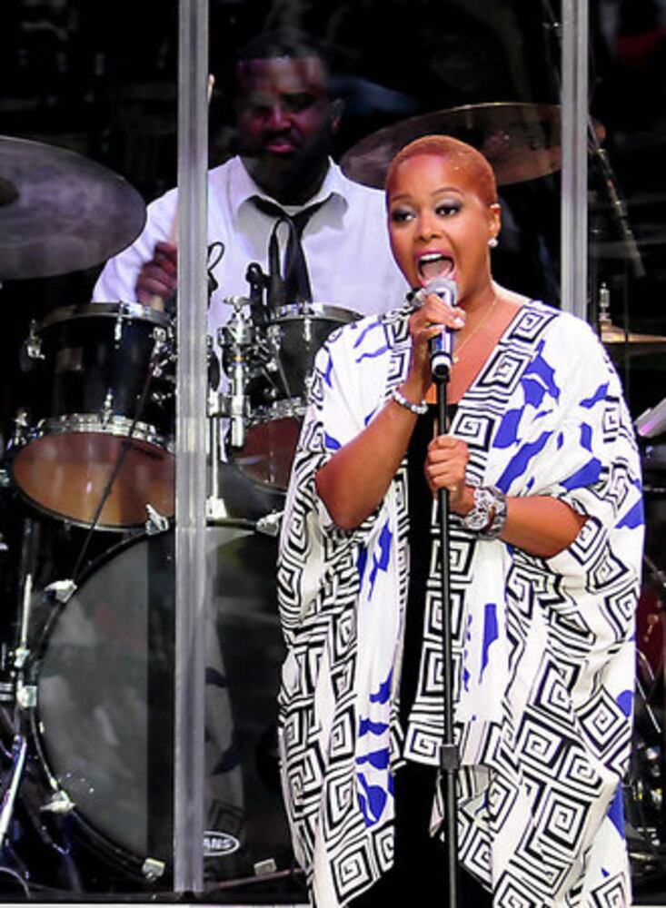 Charlie Wilson performs at Chastain Park
