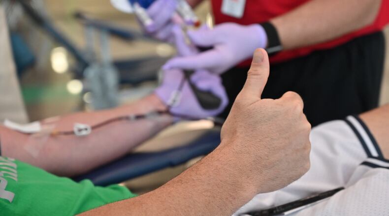 Stockbridge will hold a blood drive Wednesday to address dwindling supplies because of COVID-19.