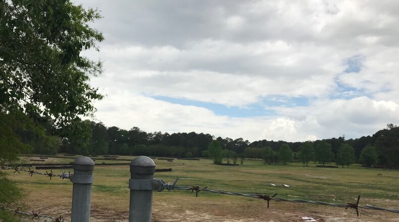 The site of the Stone Mountain Tennis Center, which hosted events during Atlanta's 1996 Olympics, has now been cleared. TYLER ESTEP / tyler.estep@ajc.com