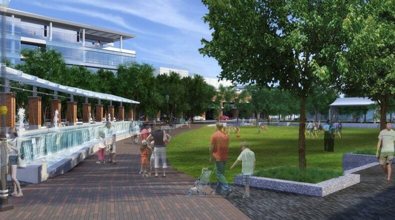 of the city.
City officials want to attract builders to remodel North Springs Shopping Center, North Ridge Shopping Center, North River Shopping Center and River Springs Shopping Center into mixed-use developments. CITY OF SANDY SPRINGS