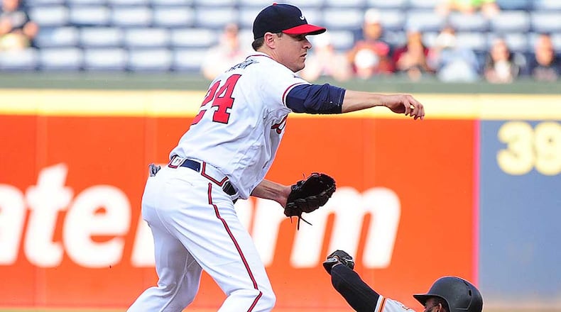The Braves traded Kelly Johnson to the Mets Wednesday for a pitching prospect. (Curtis Compton/AJC file photo)