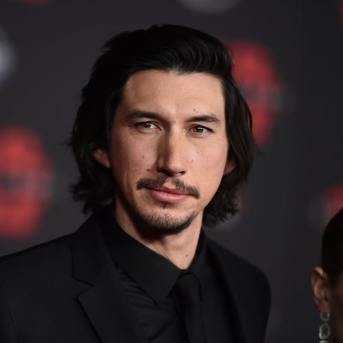 FILE - Adam Driver arrives at the Los Angeles premiere of "Star Wars: The Last Jedi" on Dec. 9, 2017. (Photo by Jordan Strauss/Invision/AP, File)