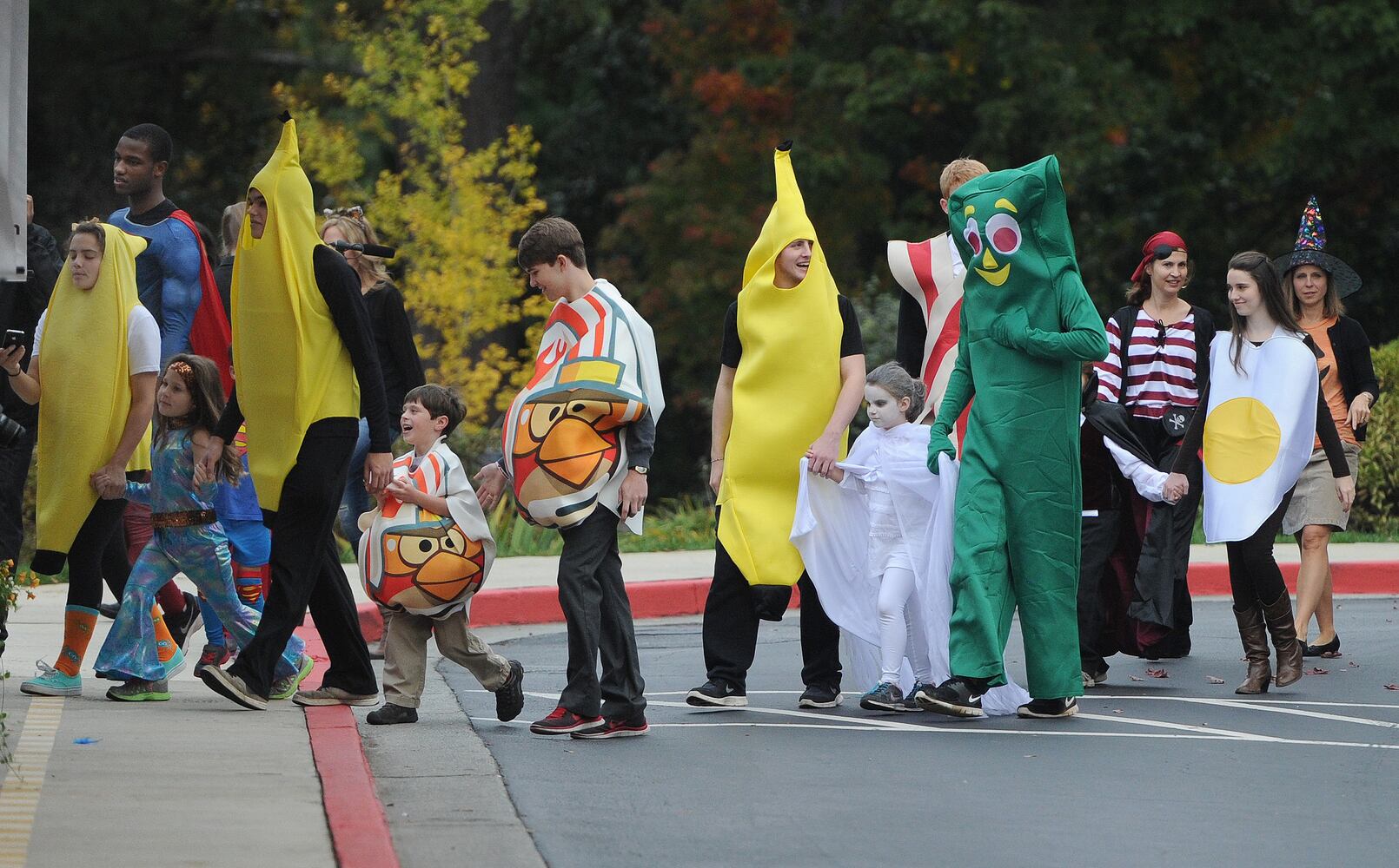 Holy Innocent's Episcopal School's annual Halloween Parade