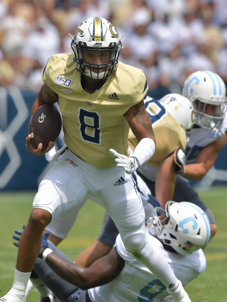 Photos: Georgia Tech is upset by The Citadel
