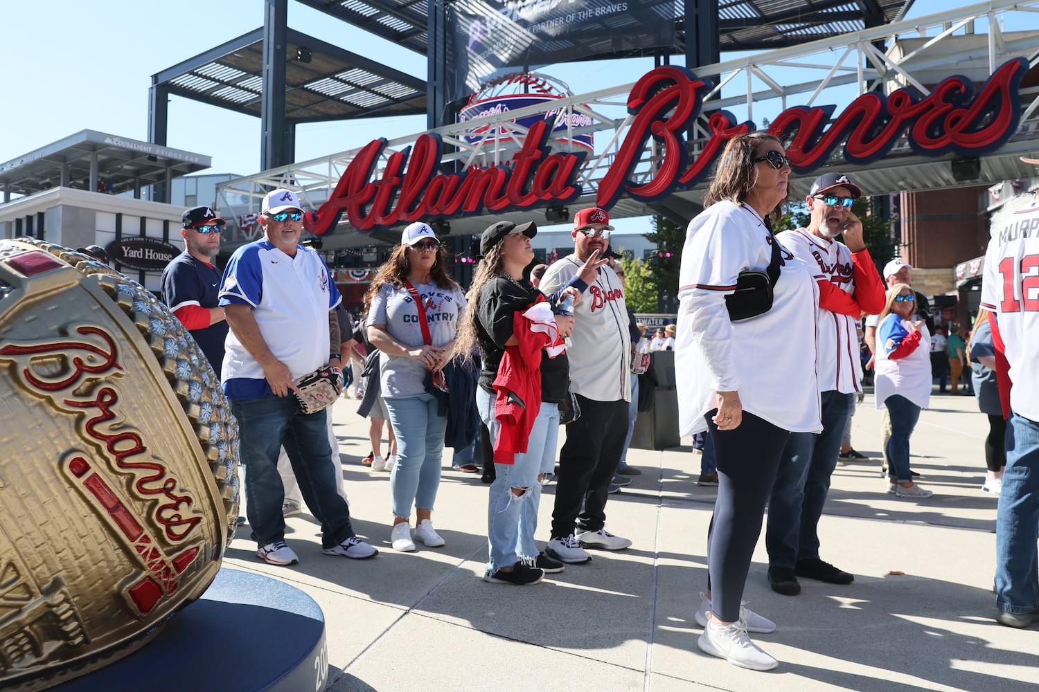 Game 2 of NLDS photo