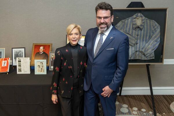 The Breman kicks off its 2026 series of “Bearing Witness” Holocaust talks on Sunday, with Gail Cohn (left) the daughter of a Holocaust liberator who helped free the father of Dr. Reuben Sloan. (Phil Skinner for the AJC 2023)