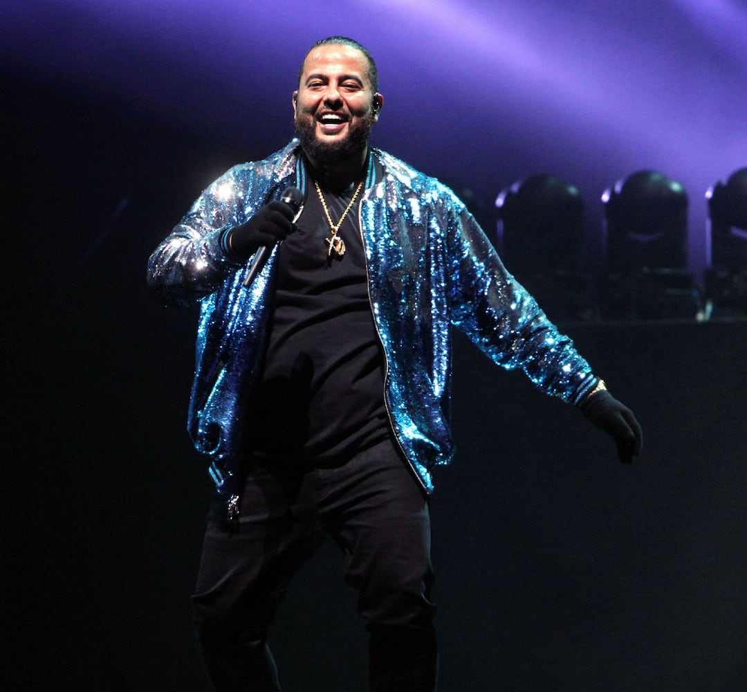 The Weeknd performs at Philips Arena in Atlanta