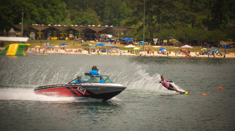 Each year, water sports compete at the Masters Water Ski & Wakeboard Tournament at Callaway Gardens. CONTRIBUTED BY: Nautique