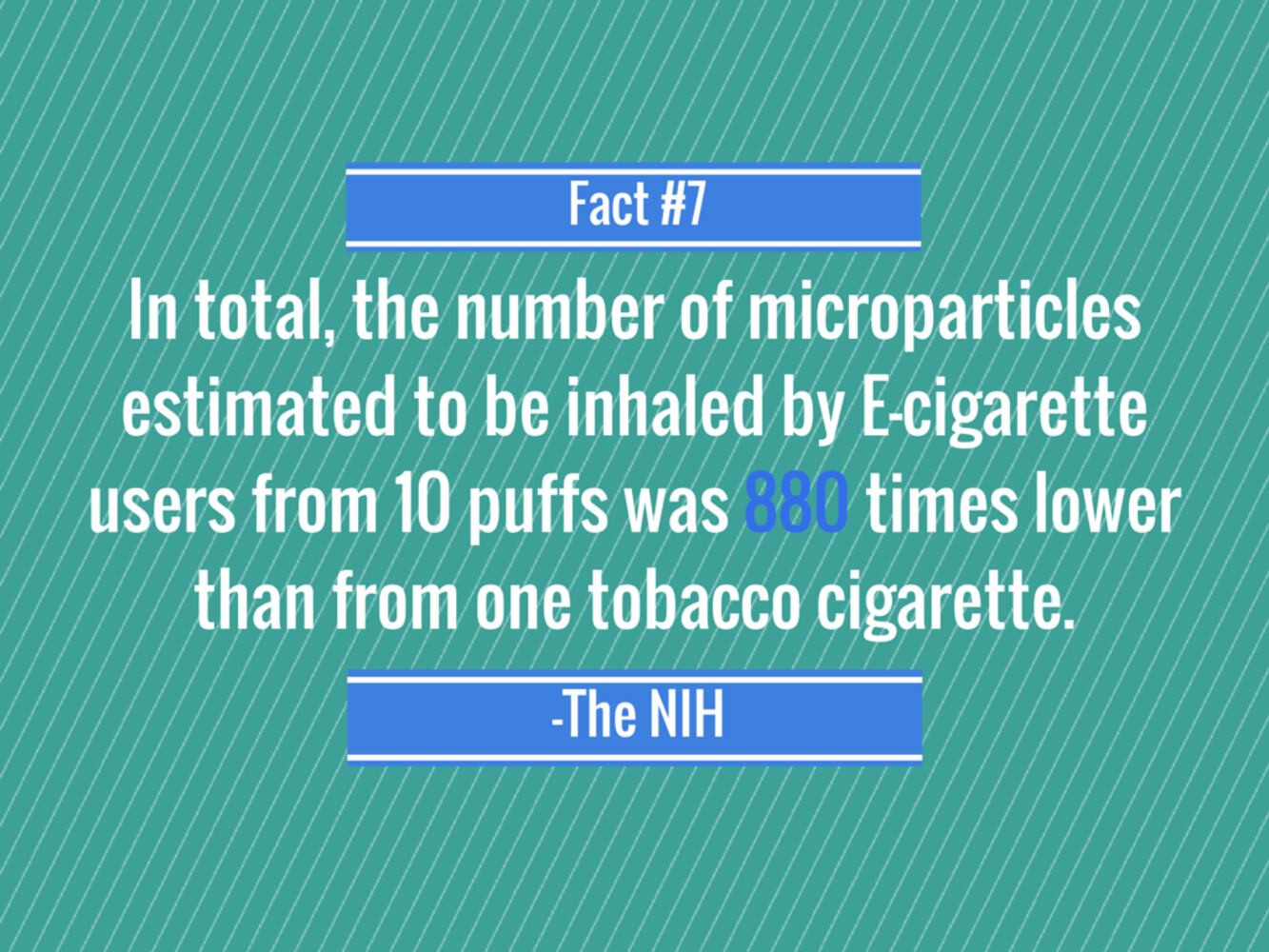 7 facts about e-cigarettes