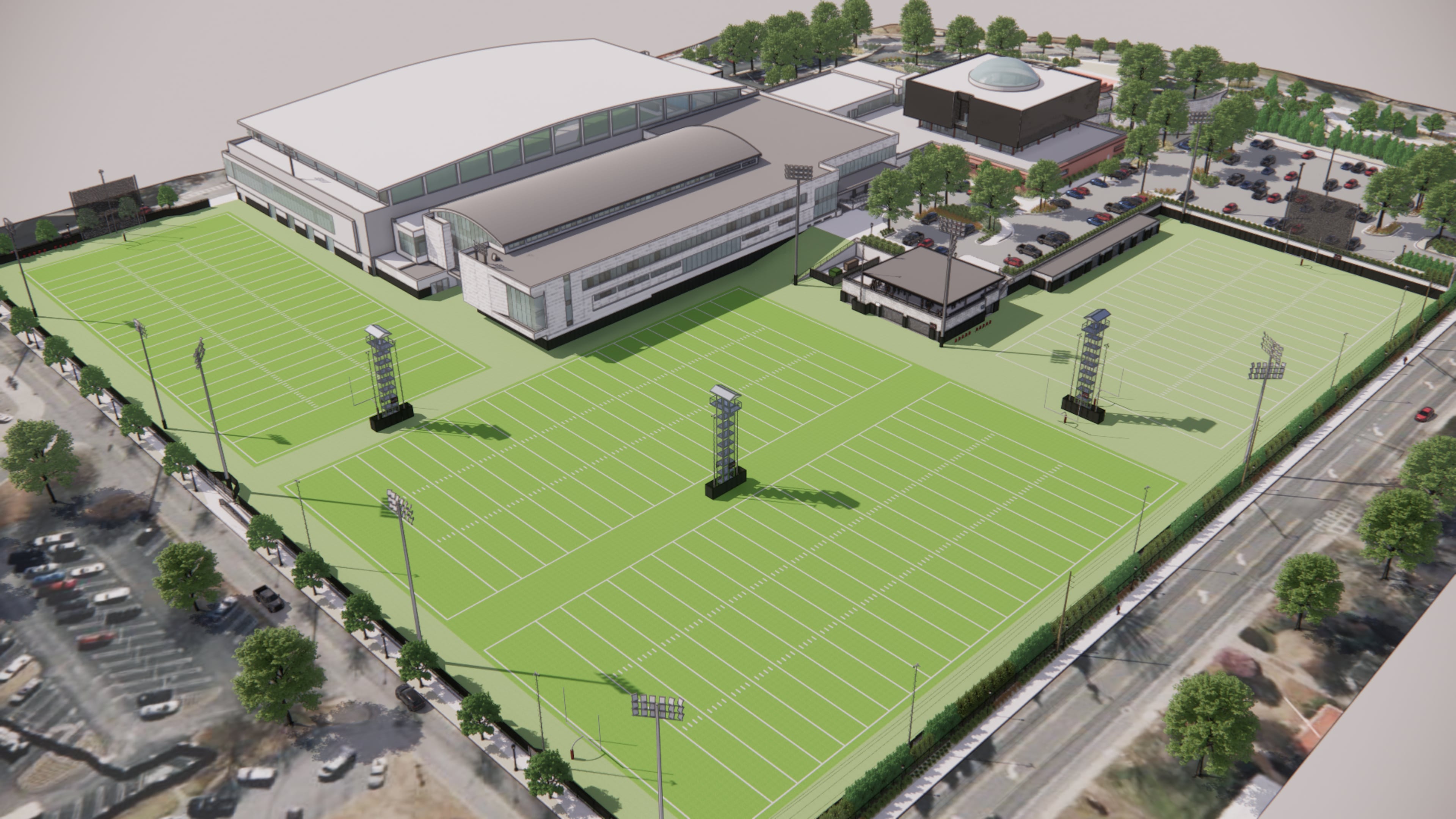 The Georgia football complex is set to undergo further renovations starting in January of 2026 (Photo provided by UGAAA)