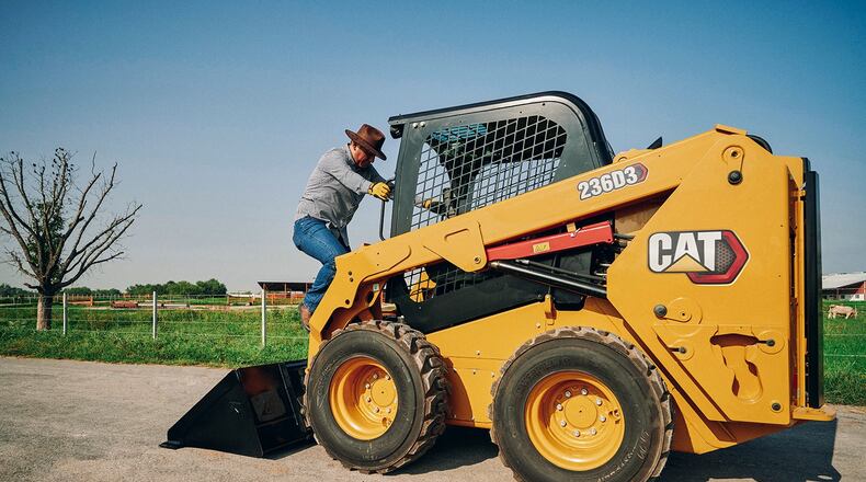 Roswell recently signed a contract with Yancey Bros Company to purchase a new “skid steer” for the Roswell Recycling Center. COURTESY YANCEY BROS