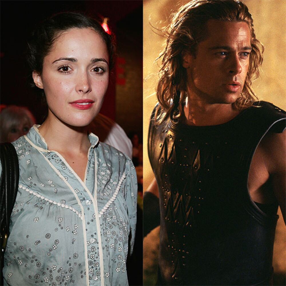 Brad Pitt -- Older leading men and the younger actresses they're cast with