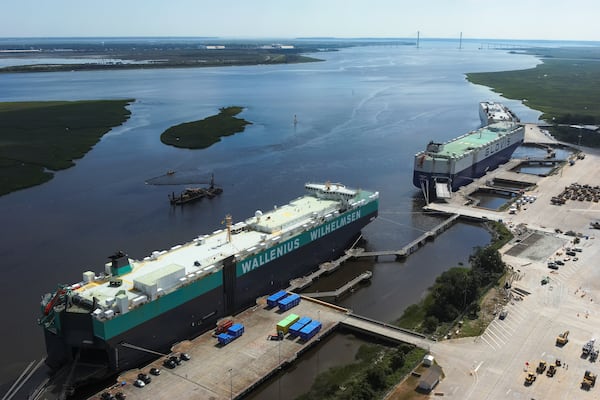 The Brunswick River shipping channel